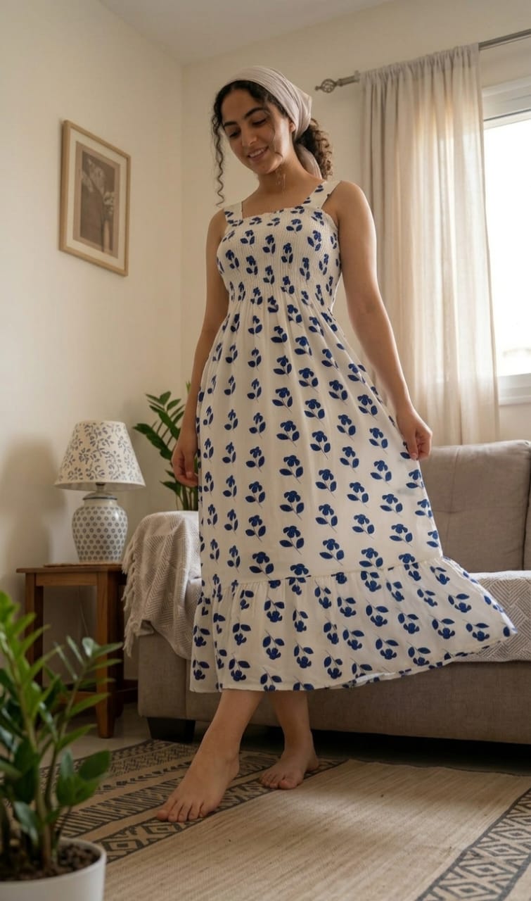 Robe décolletée