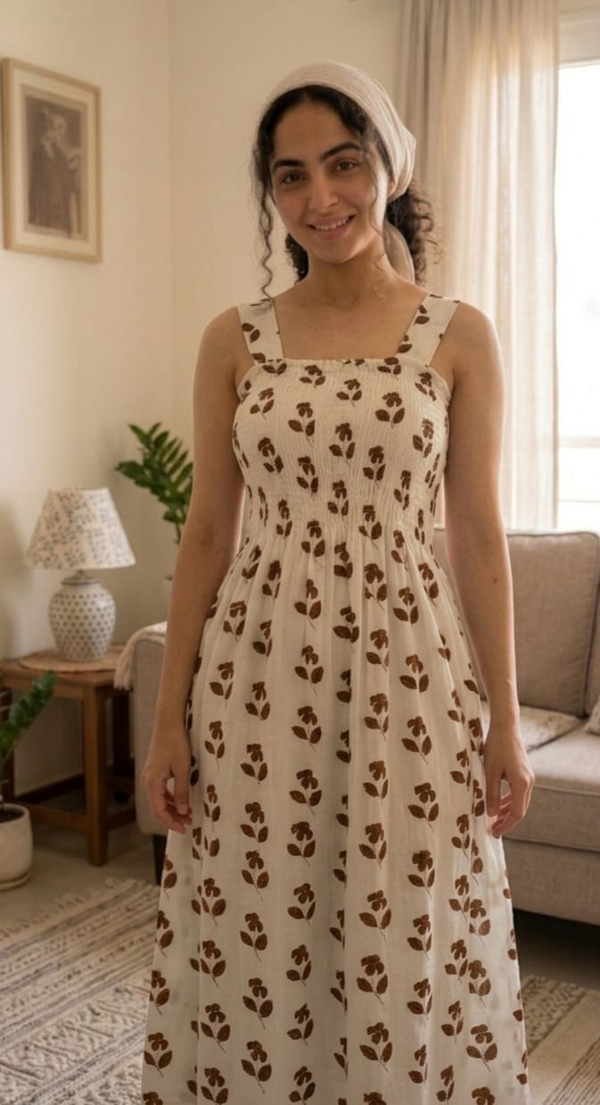 Robe décolletée